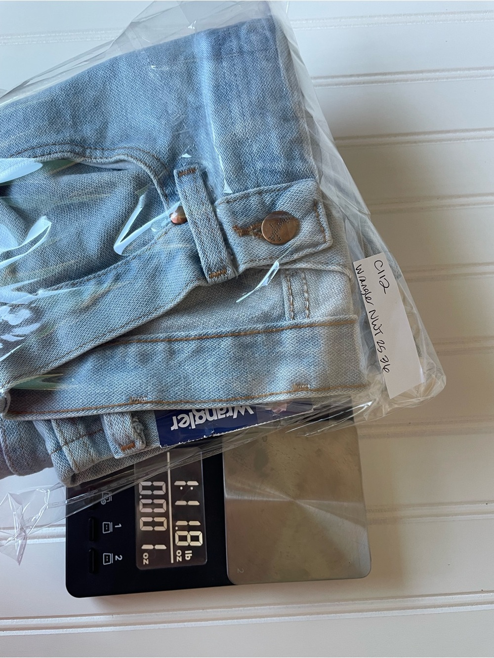 NEW Wrangler Women Cowboy Cut Slim Bleach Jeans 0/25x 36 Western Country Cowgirl - Picture 15 of 15